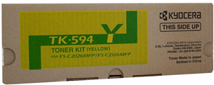 LASER TONER KYOCERA TK-594Y YELLOW