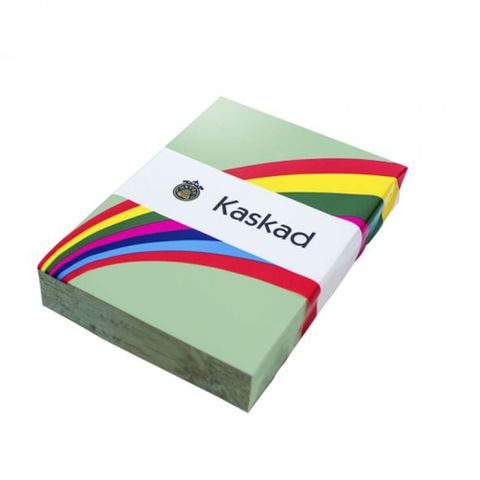 COLOURED CARD LEAFBIRD GREEN A4 225GSM