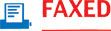 XSTAMPER FAXED STAMP RED/BLUE 2023