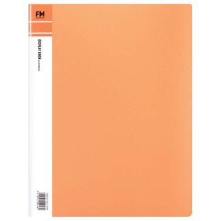 FM DISPLAY BOOK PASTEL A4 SUNSET ORANGE