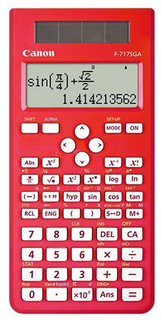 CALCULATOR CANON F-717SGA RED