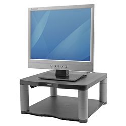 FELLOWES MONITOR RISER PREMIUM GRAPHITE