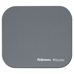 MOUSE PAD FELLOWES MICROBAN SILVER