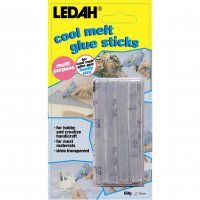 GLUE GUN STICK COOL MELT CLEAR 7MM LEDAH