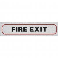 SIGN SELF ADHESIVE ROSEBUD FIRE EXIT