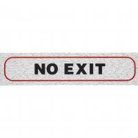 SIGN SELF ADHESIVE ROSEBUD NO EXIT