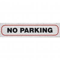 SIGN SELF ADHESIVE ROSEBUD NO PARKING