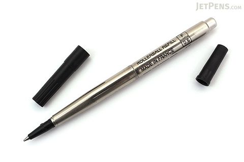 PARKER PEN REFILL ROLLER BALL BLACK FINE