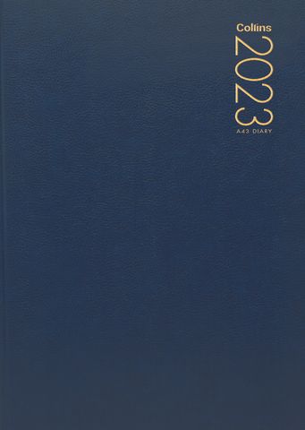 COLLINS DIARY A43 NAVY ODD YEAR