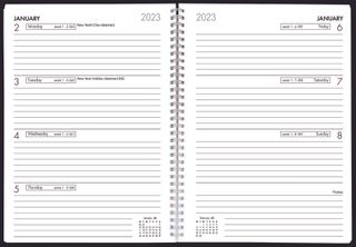 COLLINS DIARY A53W ODD YEAR ASSORTED