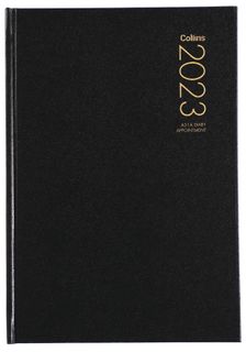 COLLINS DIARY A51A BLACK ODD YEAR 2025