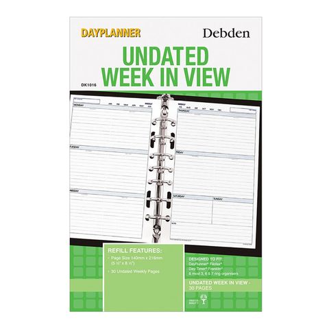 DAYPLANNER DESK EDITION DK1016 REFILL