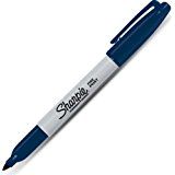 SHARPIE MARKER BLUE FINE PAPERMATE