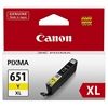 INKJET CARTRIDGE CANON CLI-651XLY YELLOW