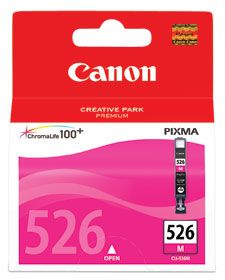 INKJET CARTRIDGE CANON CLI-526M MAGENTA