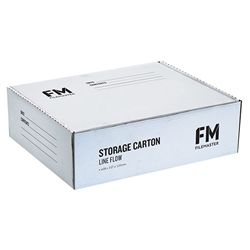 FM LINEFLOW STORAGE CARTON WHITE