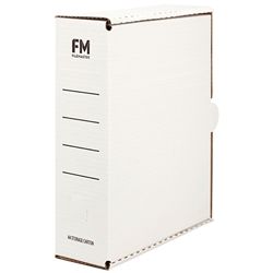 FM STORAGE CARTON WHITE A4