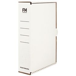 FM STORAGE CARTON WHITE A4/FOOLSCAP