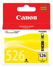 INKJET CARTRIDGE CANON CLI-526Y YELLOW