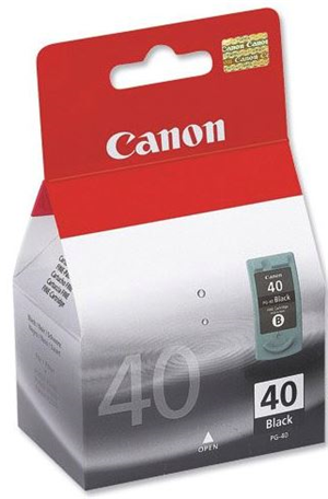 PG-40 BLACK CARTRIDGE CANON