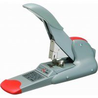 RAPID STAPLER H/DUTY DUAX SILV/ORANGE