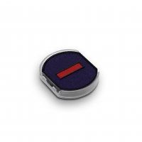 TRODAT INK PAD 46030 BLUE/RED 30MM ROUND