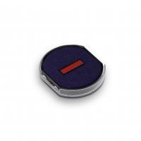 TRODAT INK PAD 46040 BLUE/RED 40MM ROUND