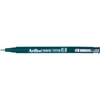 DRAWING SYSTEM PEN ARTLINE 238 BLACK 0.8