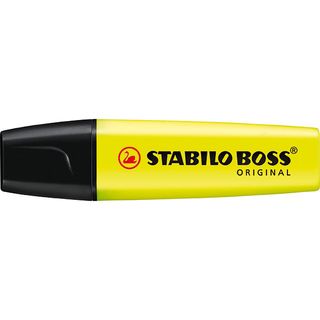 HIGHLIGHTER STABILO BOSS YELLOW 70/24