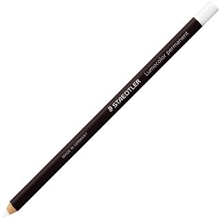 STAEDTLER GLASOCHROM PENCIL PERM WHITE