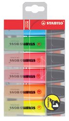 HIGHLIGHTERS STABILO BOSS ASSORTED PKT/6