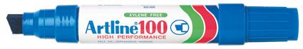 ARTLINE 100 PERMANENT MARKER 12MM BLUE