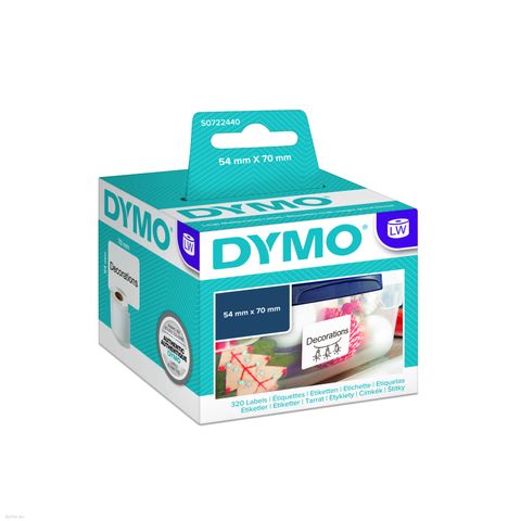 DYMO ADDRESS LABELS 99015 54X70MM BX/1