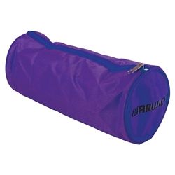 PENCIL CASE FLURO PURPLE CANVAS BARREL