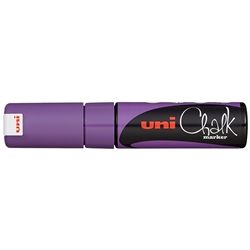 UNI CHALK MARKER CHISE TIP VIOLET