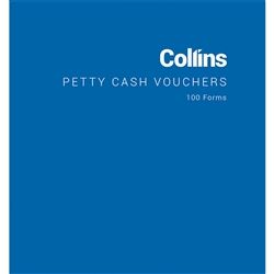 PETTY CASH VOUCHER BOOK 100 LEAF COLLINS