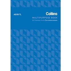 COLLINS MULTIPURPOSE BOOK A5/50TL
