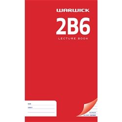 EXERCISE BOOK WARWICK HARD COVER 2B6