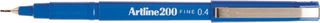 ARTLINE 200 FINELINER PEN 0.4MM BLUE