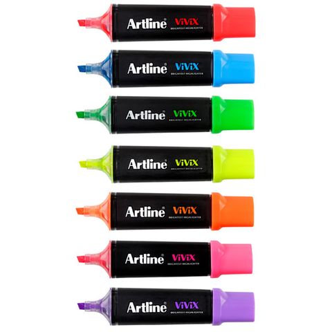 HIGHLIGHTER ARTLINE VIVIX ASSORTED PK10