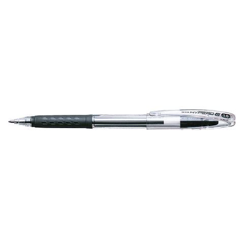 PENTEL SUPERB GRIP BALL PEN BLACK MEDIUM