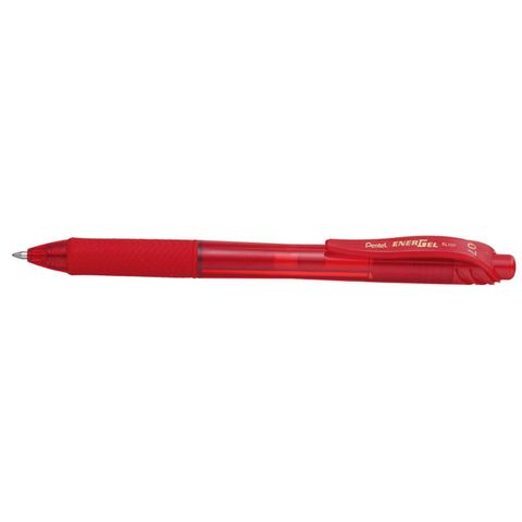 PENTEL PEN ENERGEL-X RED MEDIUM