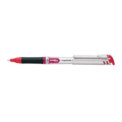 ENERGEL LIQUID GEL INK PEN RED 0.7MM