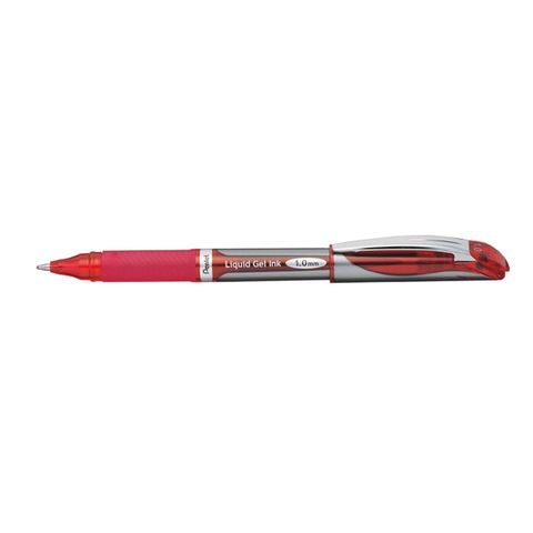 PEN ENERGEL GEL ROLLER BL60 1.0MM RED