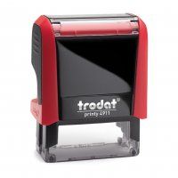 TRODAT PRINTY SELF INKING STAMP 4911 RED