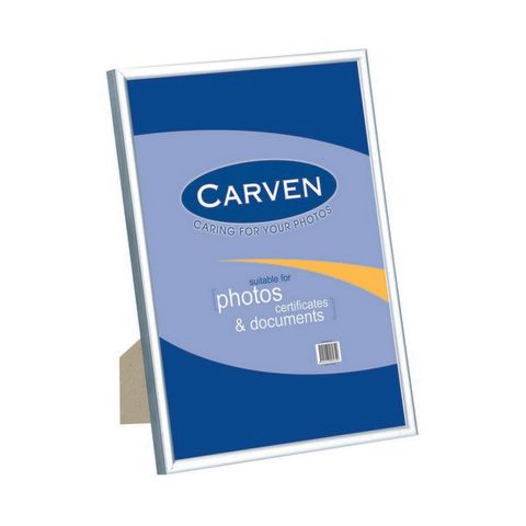 DOCUMENT FRAME CARVEN A4 SILVER