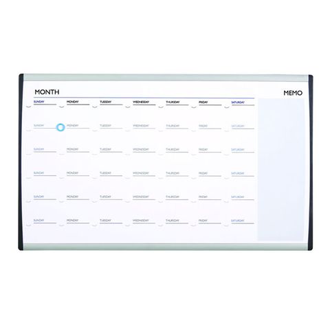 QUARTET ARC CUBICLE CALENDAR BOARD 76X46