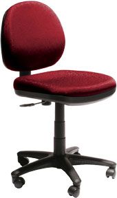 BURO IMAGE CHAIR RED NO ARMS