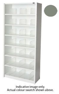 EUROPLAN PANEL SHELVING 7 LEVEL STONE GR