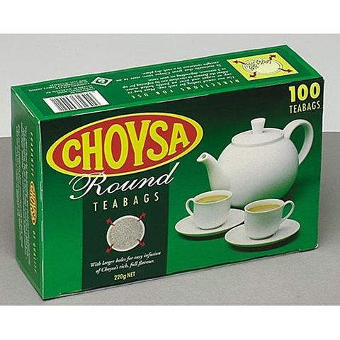 CHOYSA TEA BAGS ROUND BOX/100
